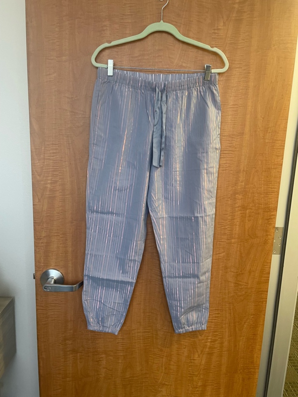 Striped Women’s Drawstring PJ Pants